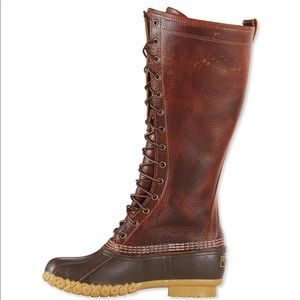 L.L. Bean Boots, 16” Shearling Lined